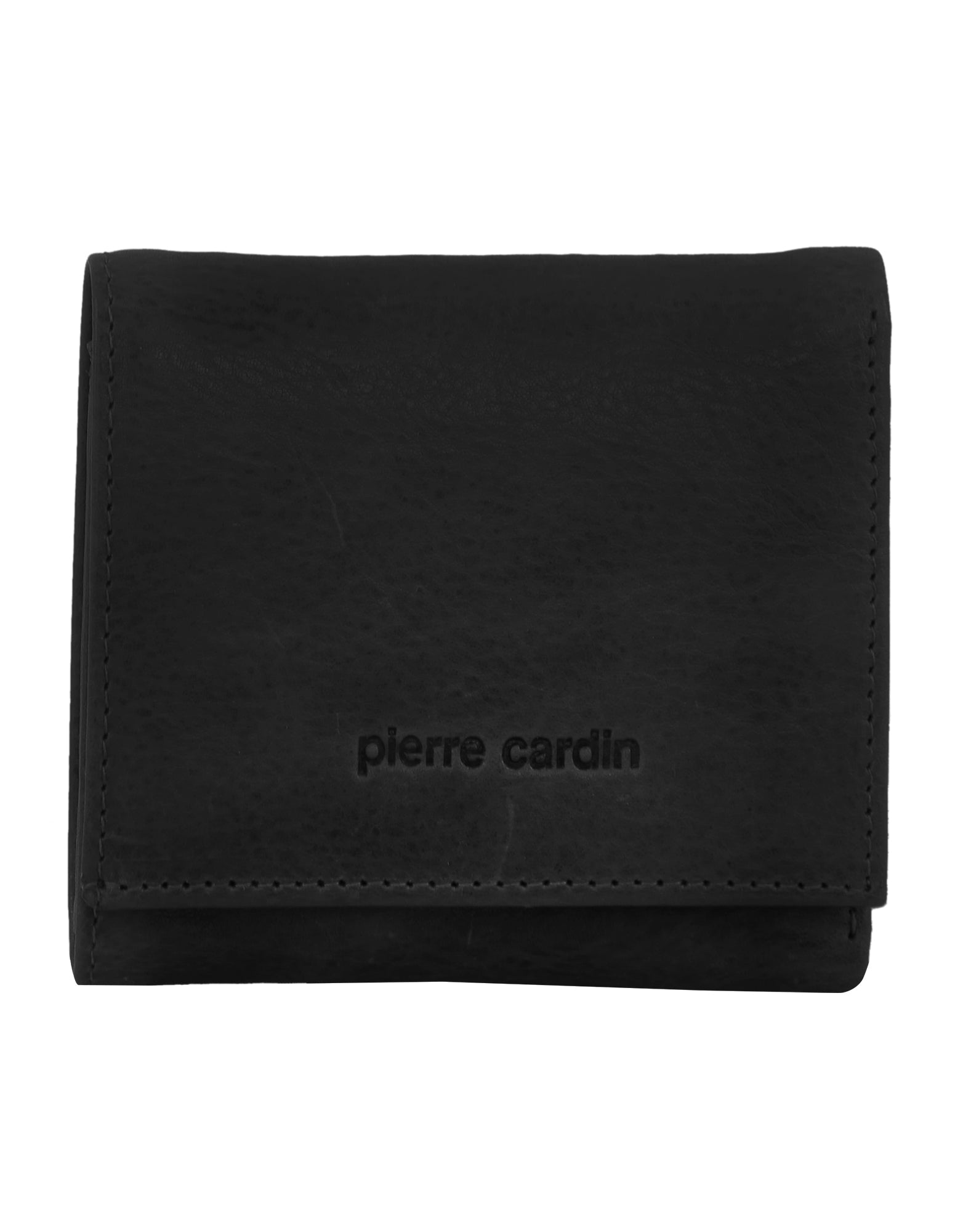 Pierre Cardin Leather Men's Tri-Fold Wallet in Cognac