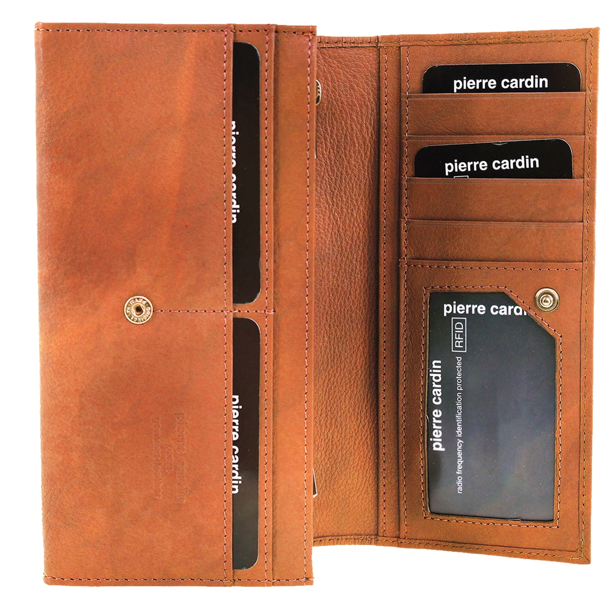 Pierre Cardin Rustic Leather Ladies Wallet