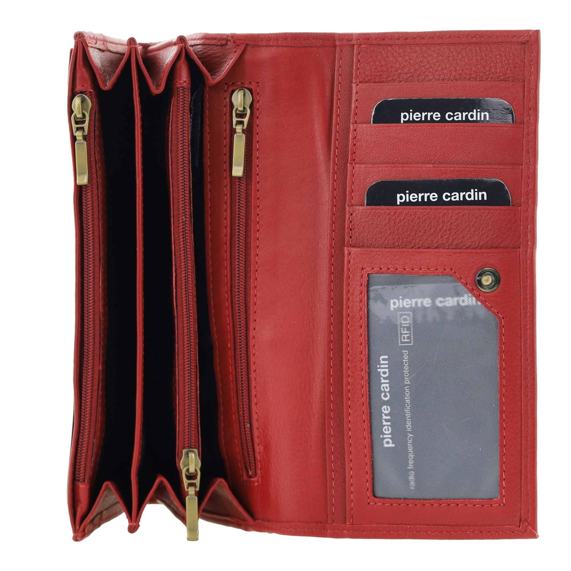 Pierre Cardin Rustic Leather Ladies Wallet