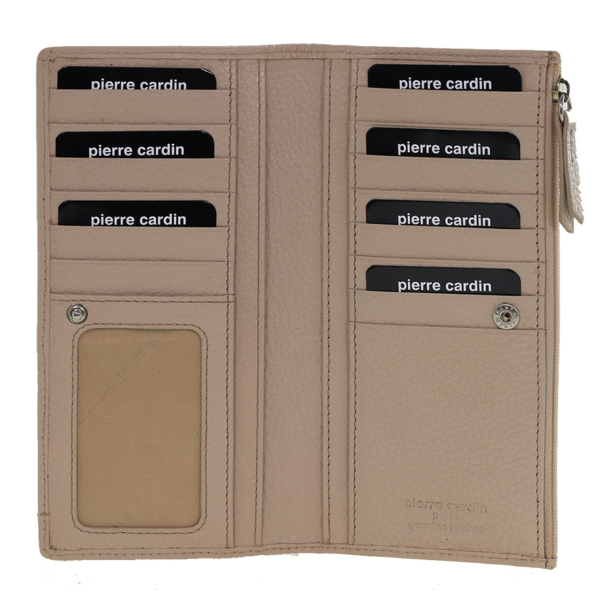 Pierre Cardin Genuine Ladies Leather Bi-Fold Wallet
