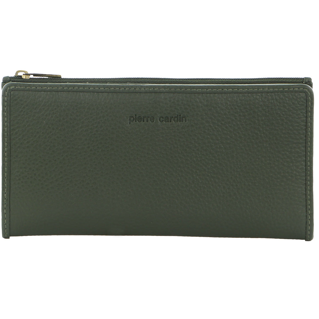 Pierre Cardin Genuine Ladies Leather Bi-Fold Wallet