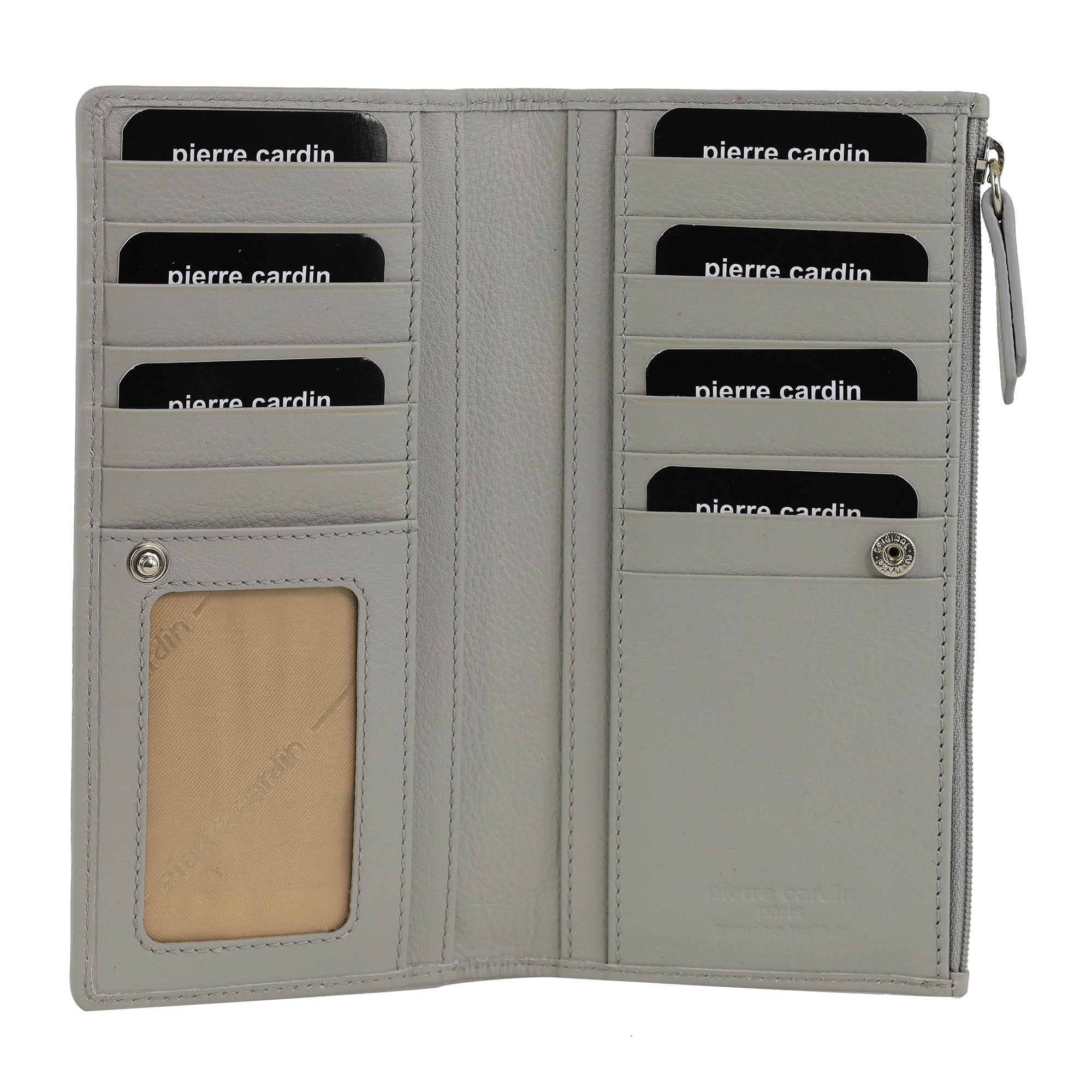 Pierre Cardin Genuine Ladies Leather Bi-Fold Wallet
