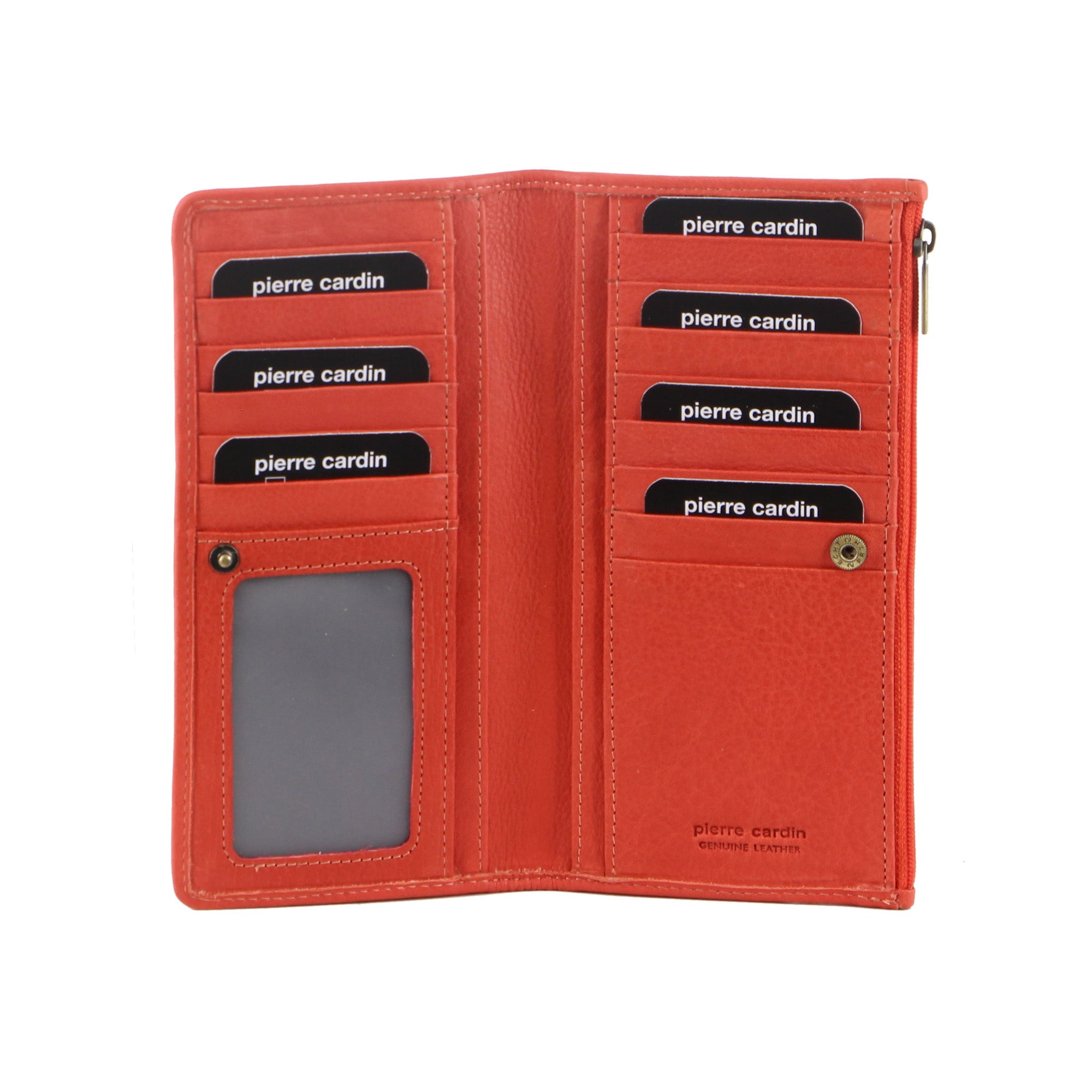 Pierre Cardin Genuine Ladies Leather Bi-Fold Wallet