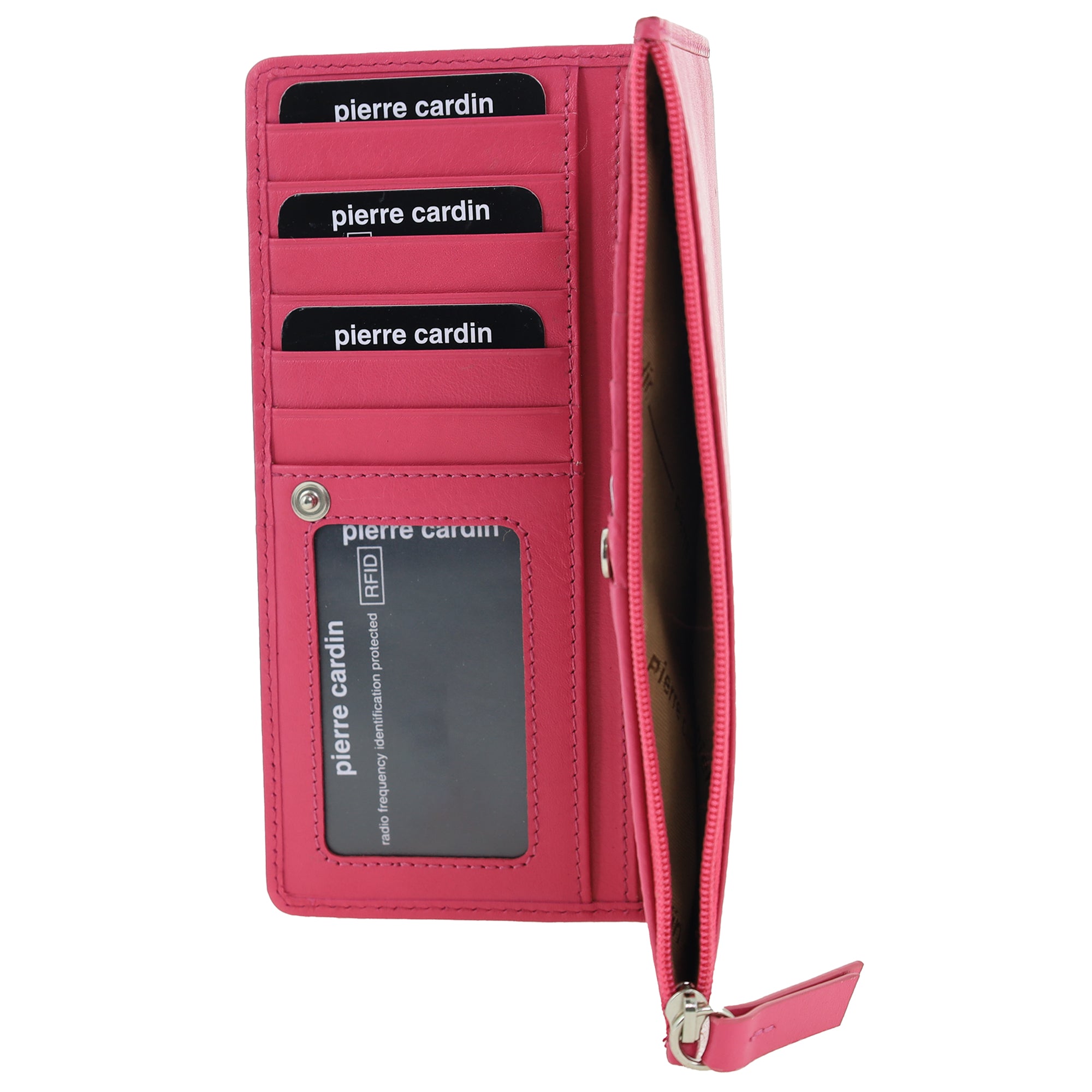 Pierre Cardin Genuine Ladies Leather Bi-Fold Wallet