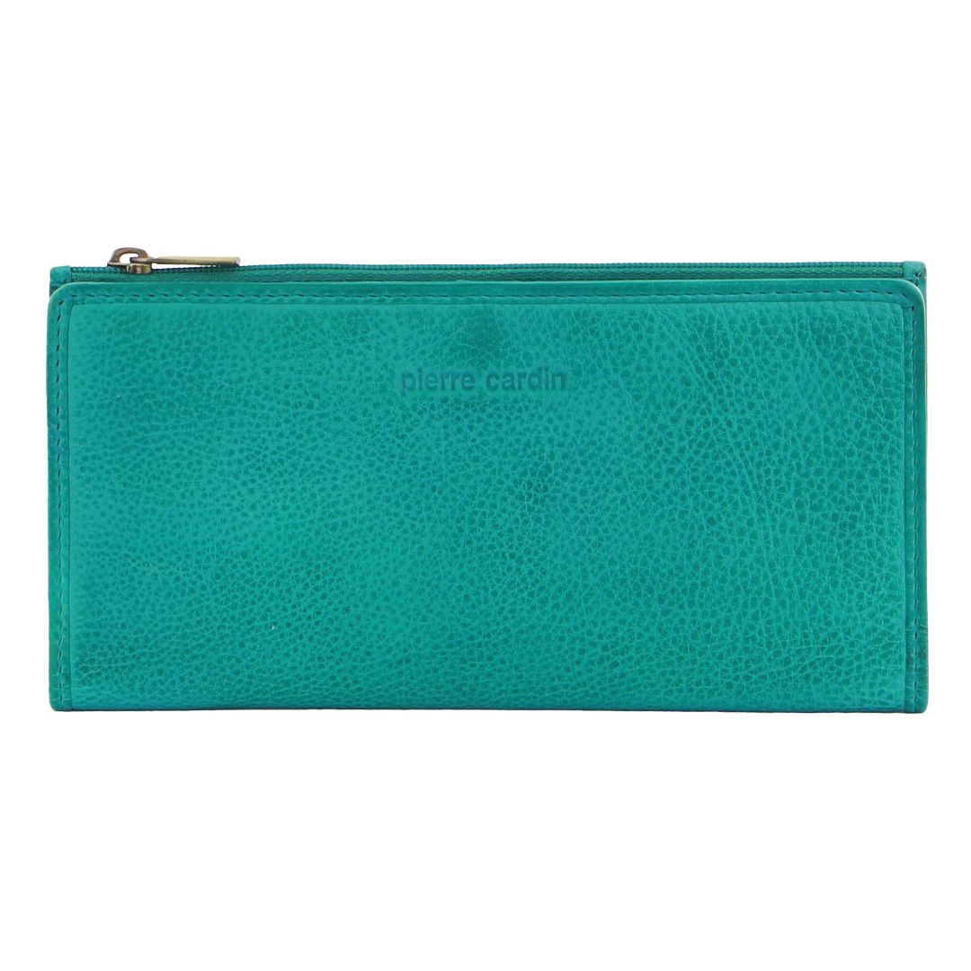 Pierre Cardin Genuine Ladies Leather Bi-Fold Wallet