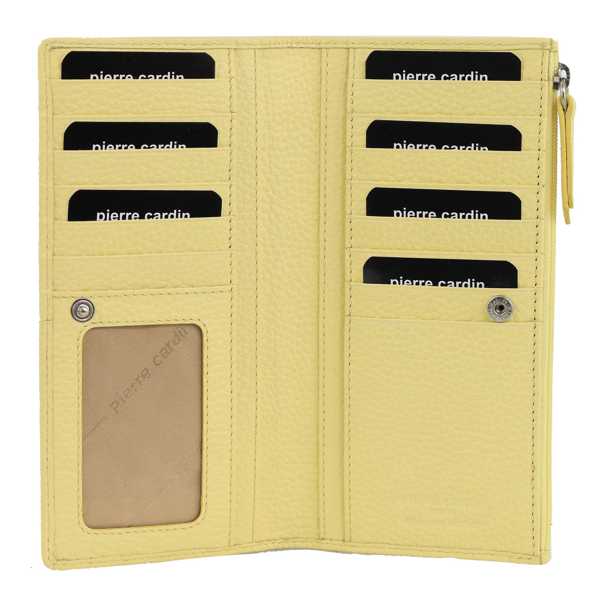 Pierre Cardin Genuine Ladies Leather Bi-Fold Wallet
