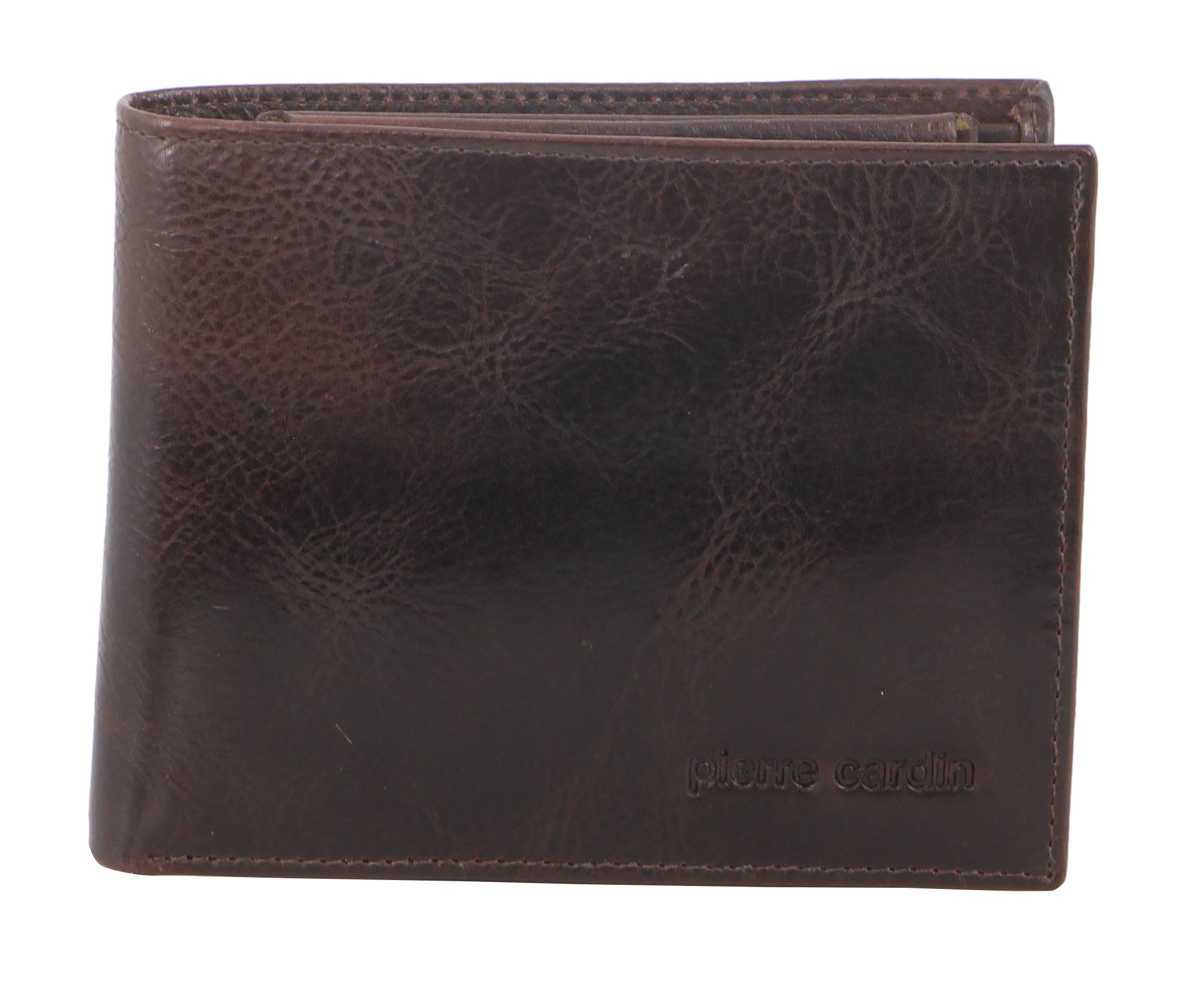 Pierre Cardin Italian Leather Men's Wallet/Card Holder in Chocolate
