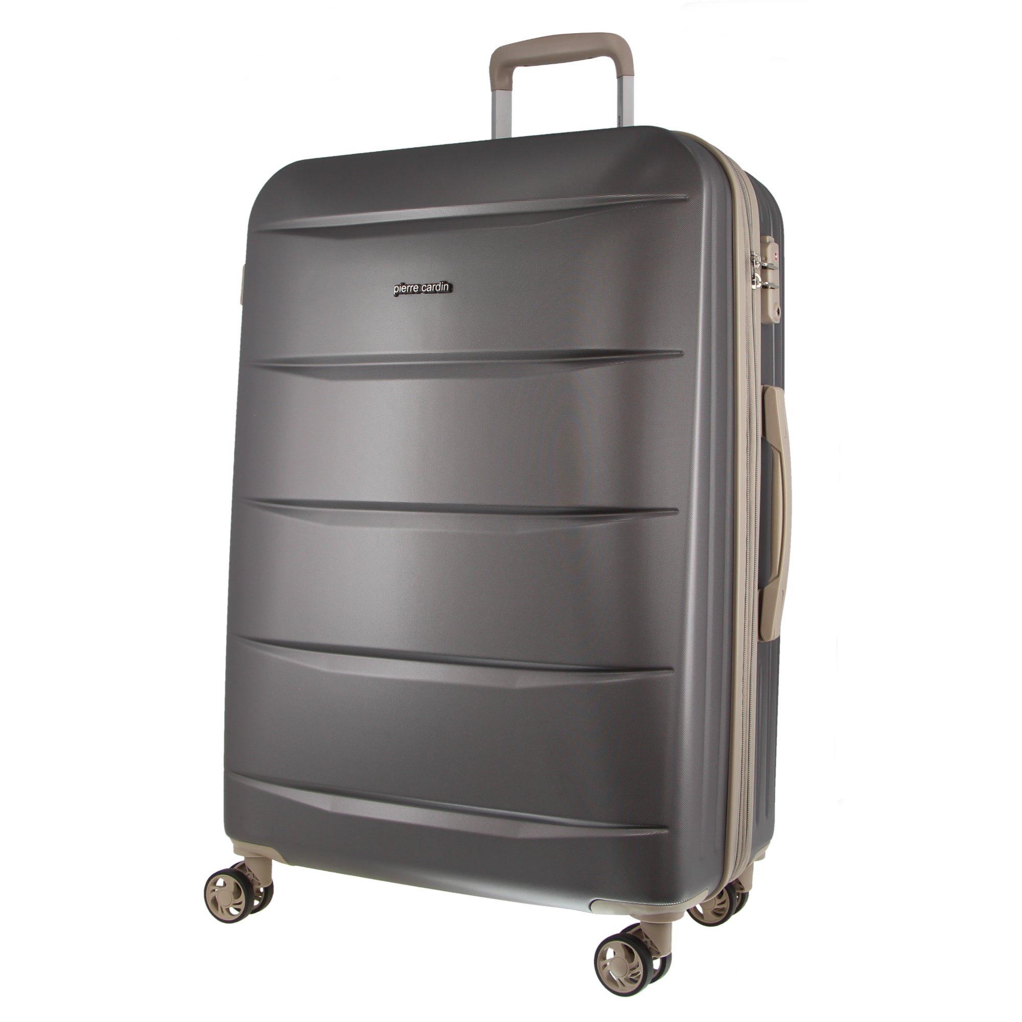 Pierre Cardin 80cm LARGE Hard-Shell Suitcase