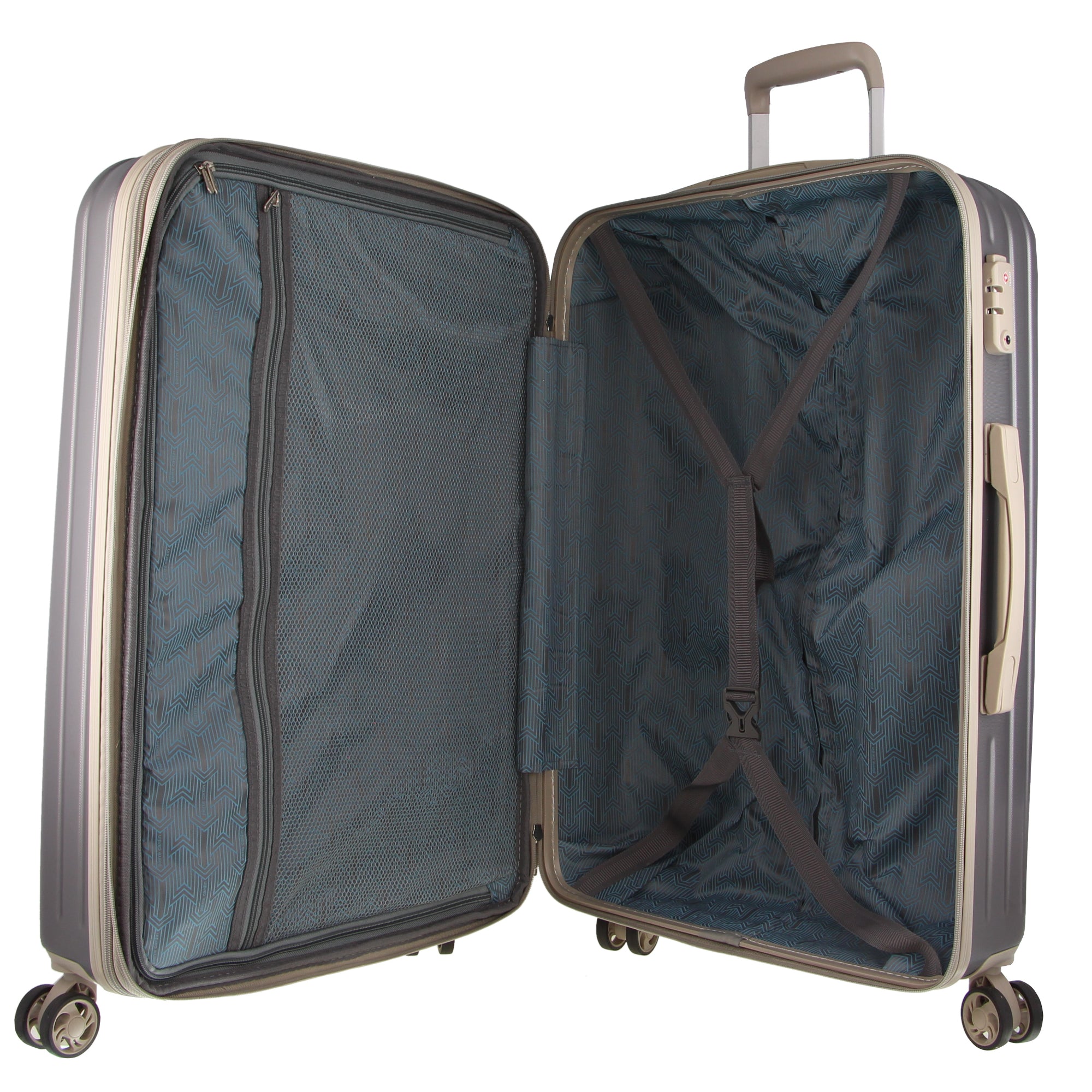 Pierre Cardin 80cm LARGE Hard-Shell Suitcase