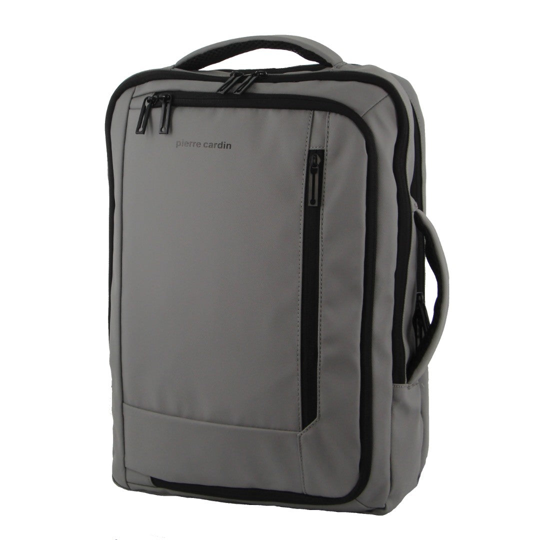 Pierre Cardin Travel & Business Backpack/Briefcase with Built-in USB Port