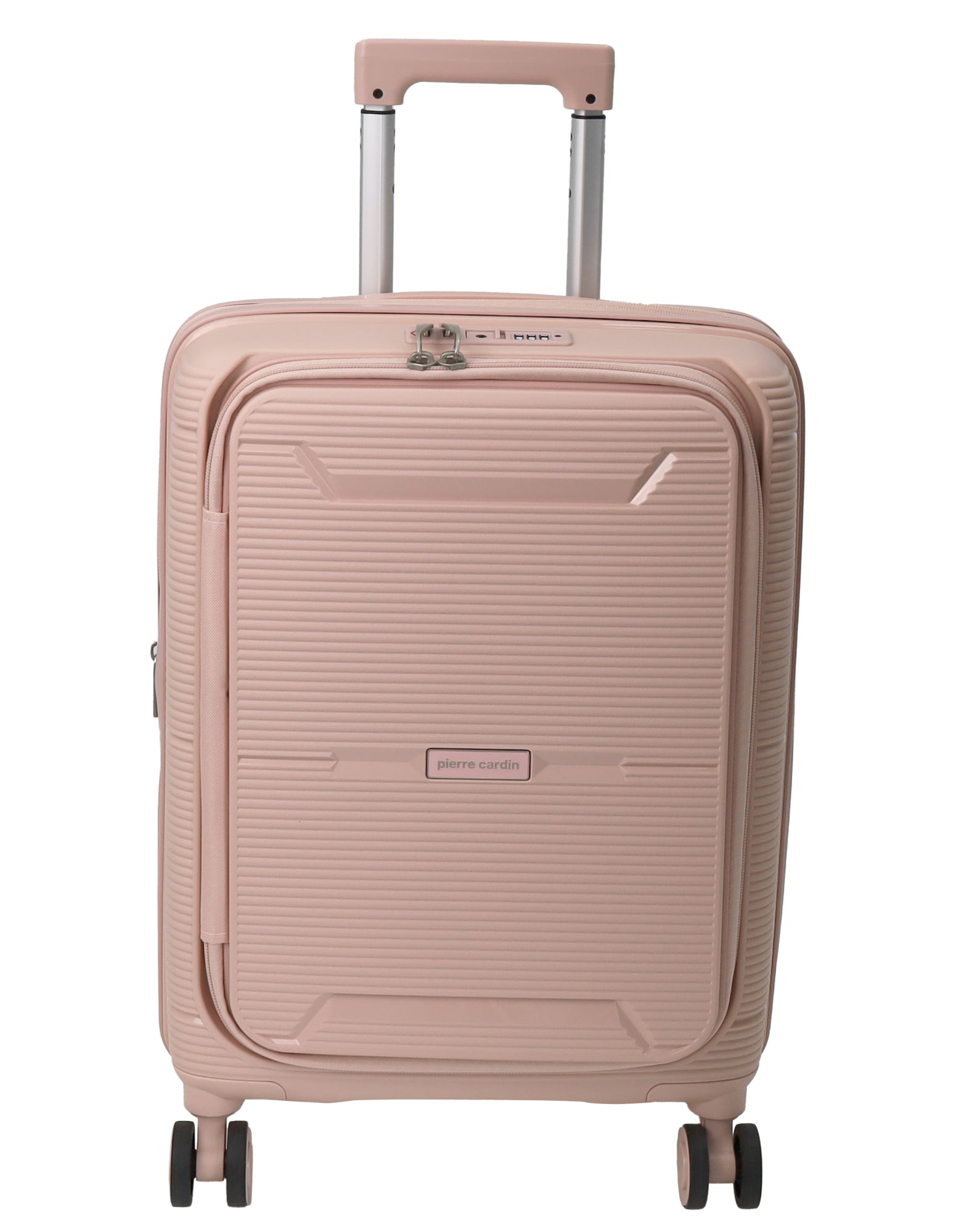 Pierre Cardin 54cm CABIN Hard Shell Suitcase in Blush