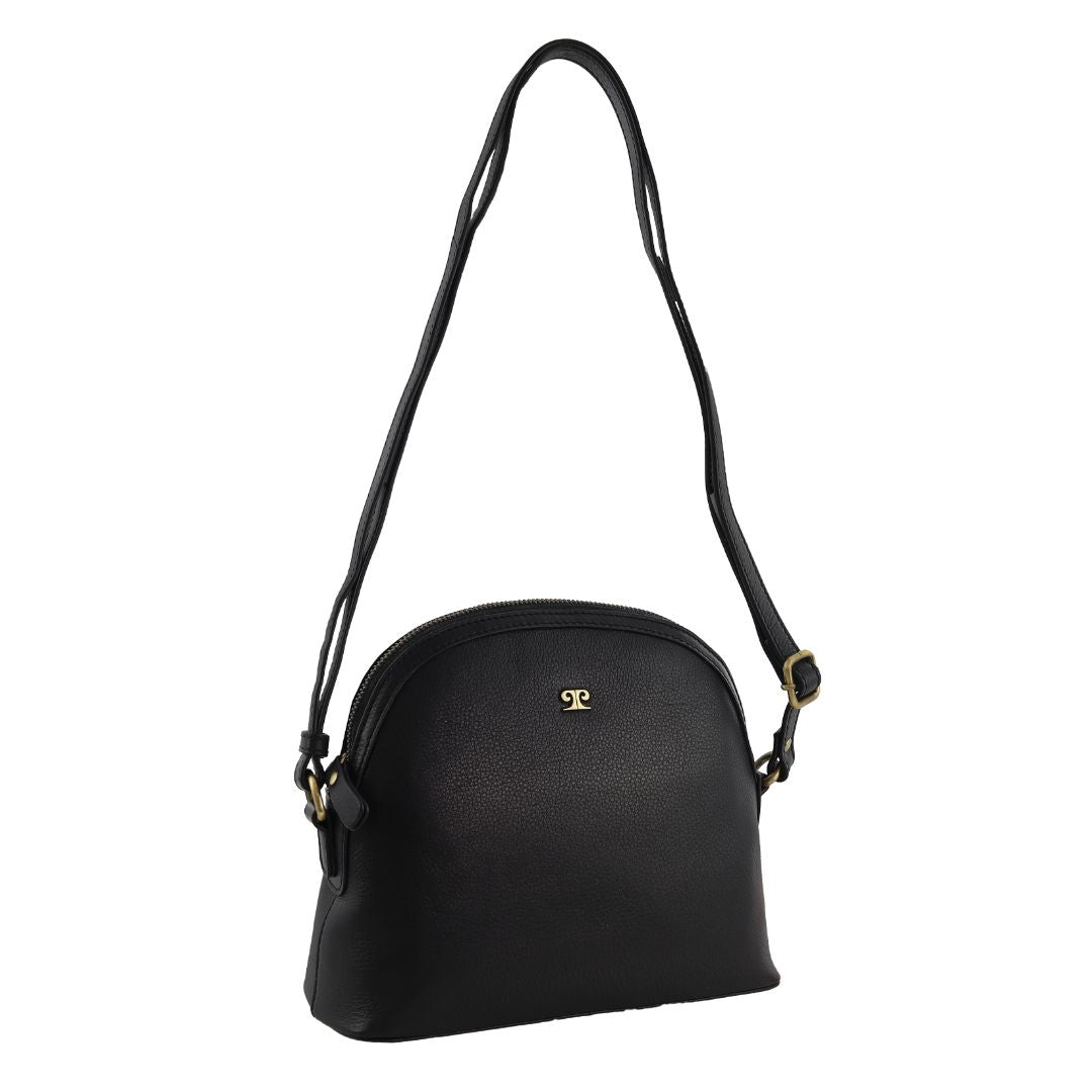 Pierre Cardin Ladies Leather Sleek Crossbody Bag