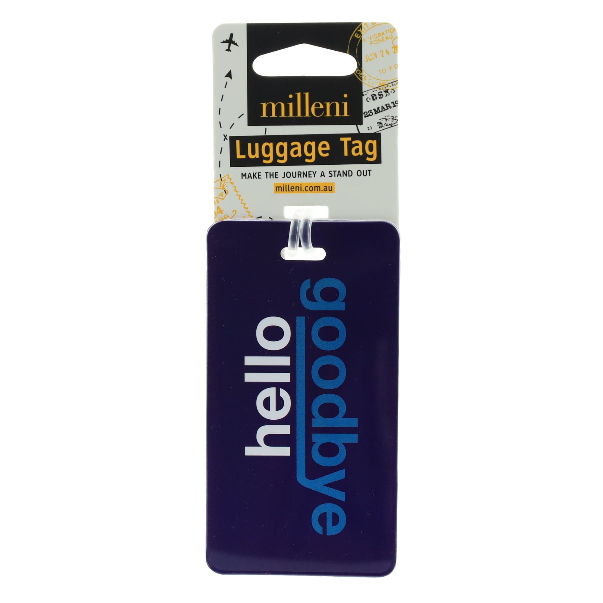 Hello Luggage Tag