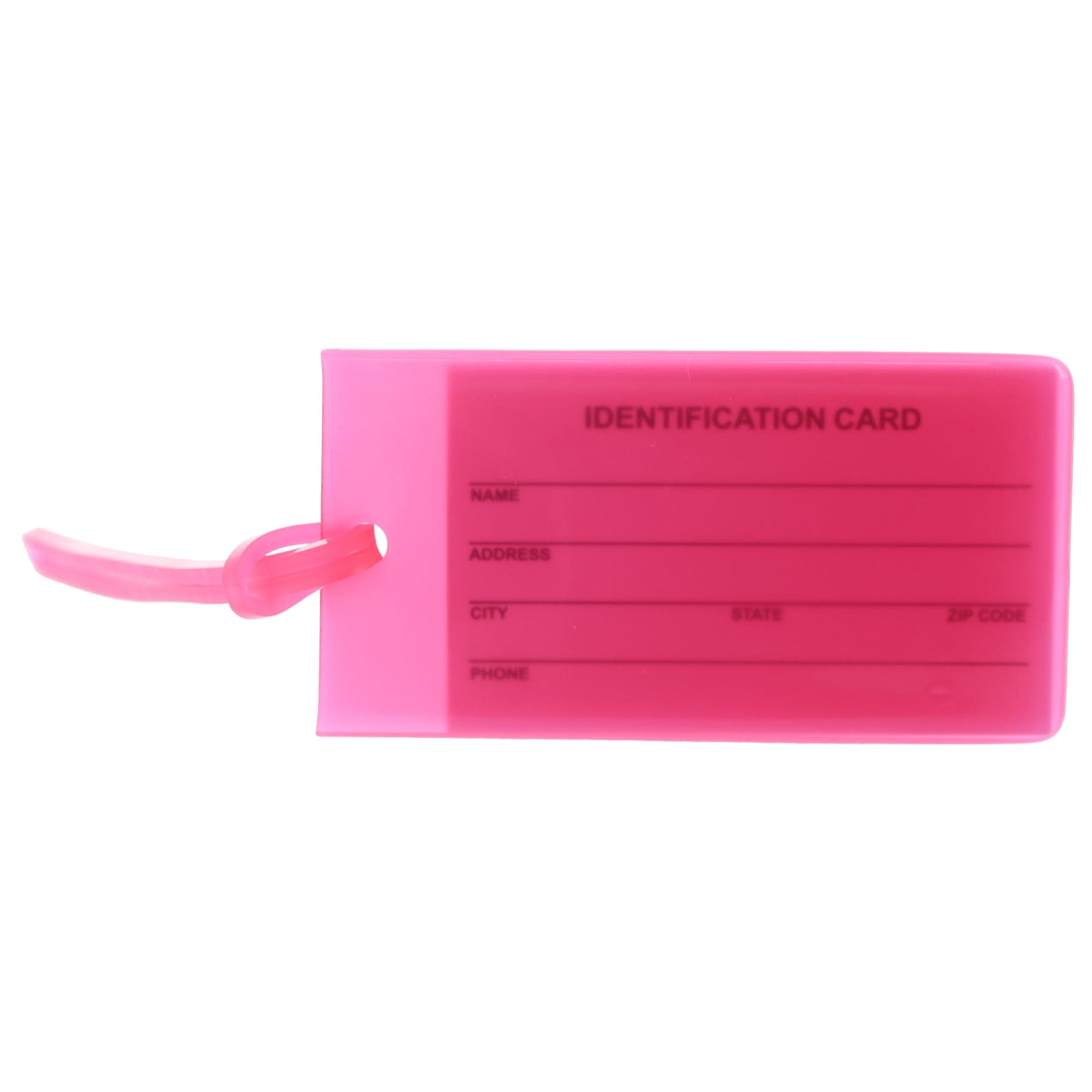 Jelly Luggage Tags (4 PK)