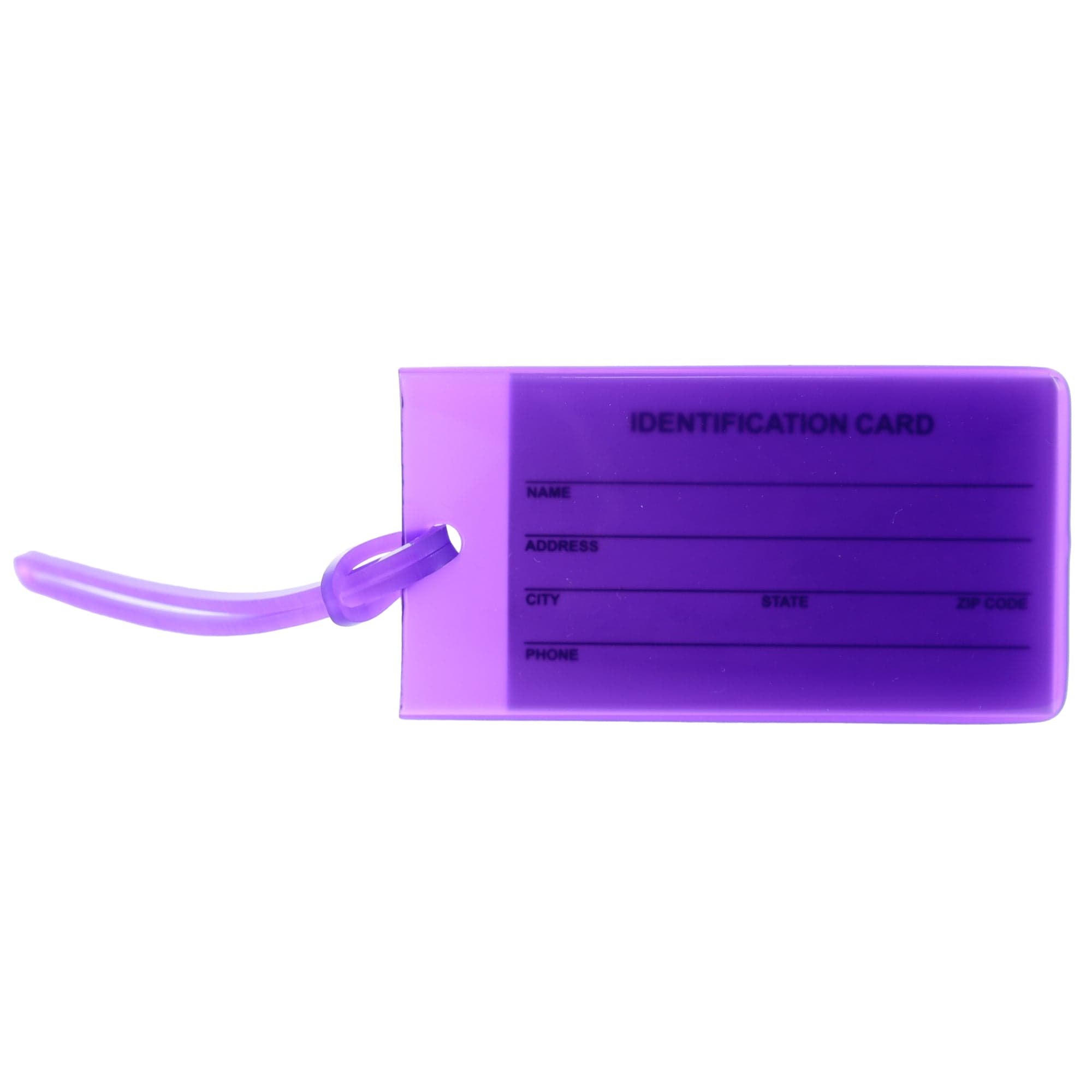Jelly Luggage Tags (4 PK)