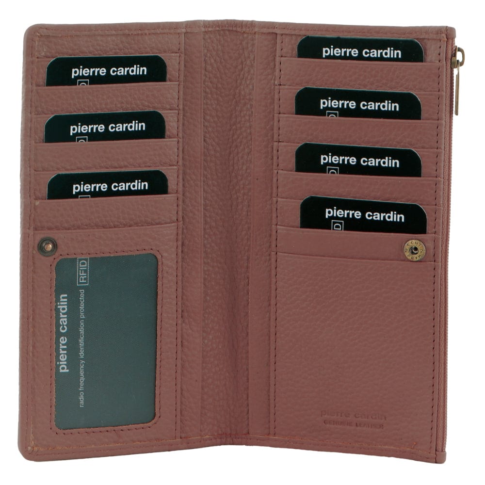 Pierre Cardin Genuine Ladies Leather Bi-Fold Wallet