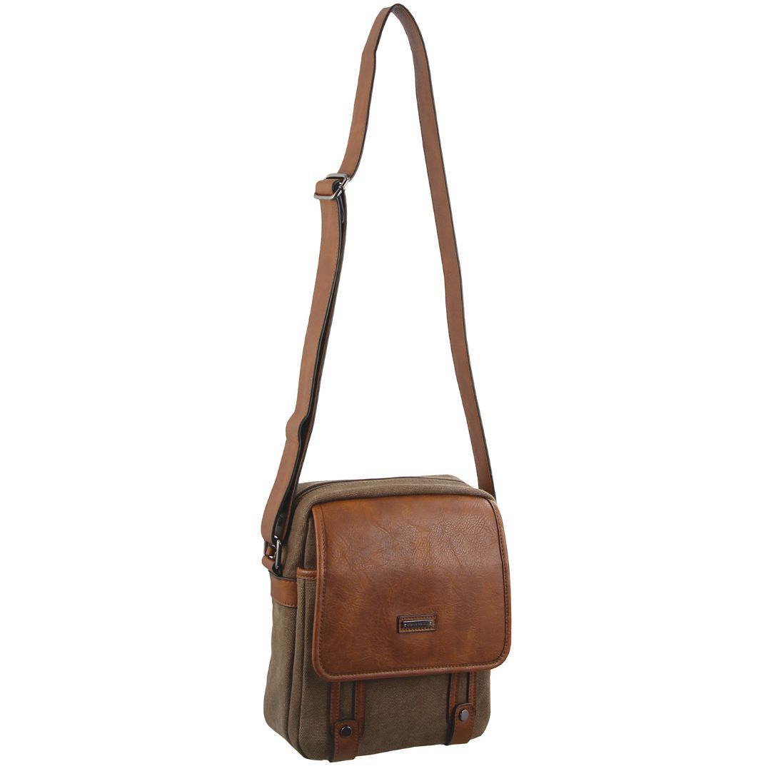 Pierre Cardin Canvas Cross Body Bag