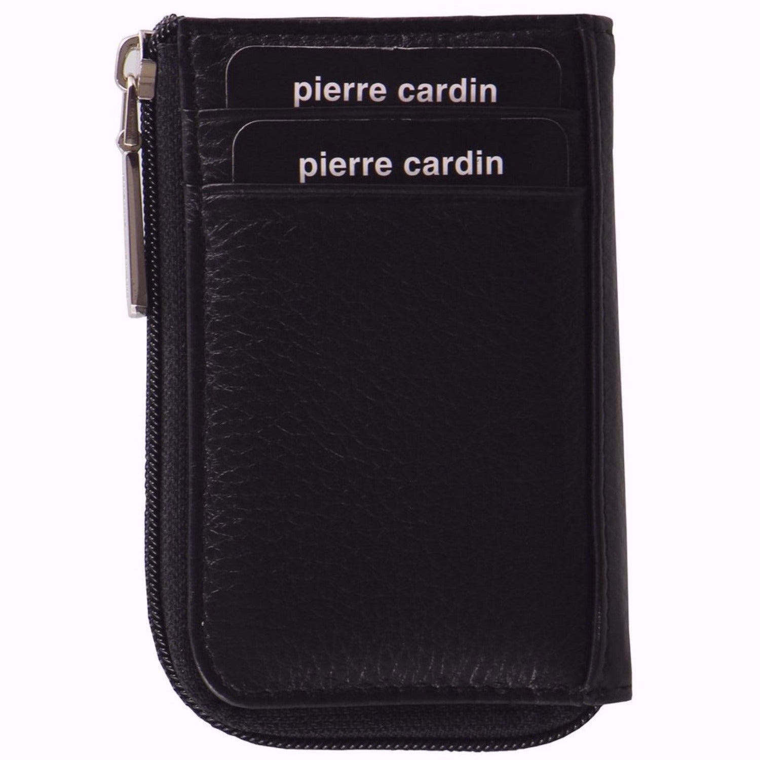 Pierre Cardin Italian Leather Key + Credit Card Holder