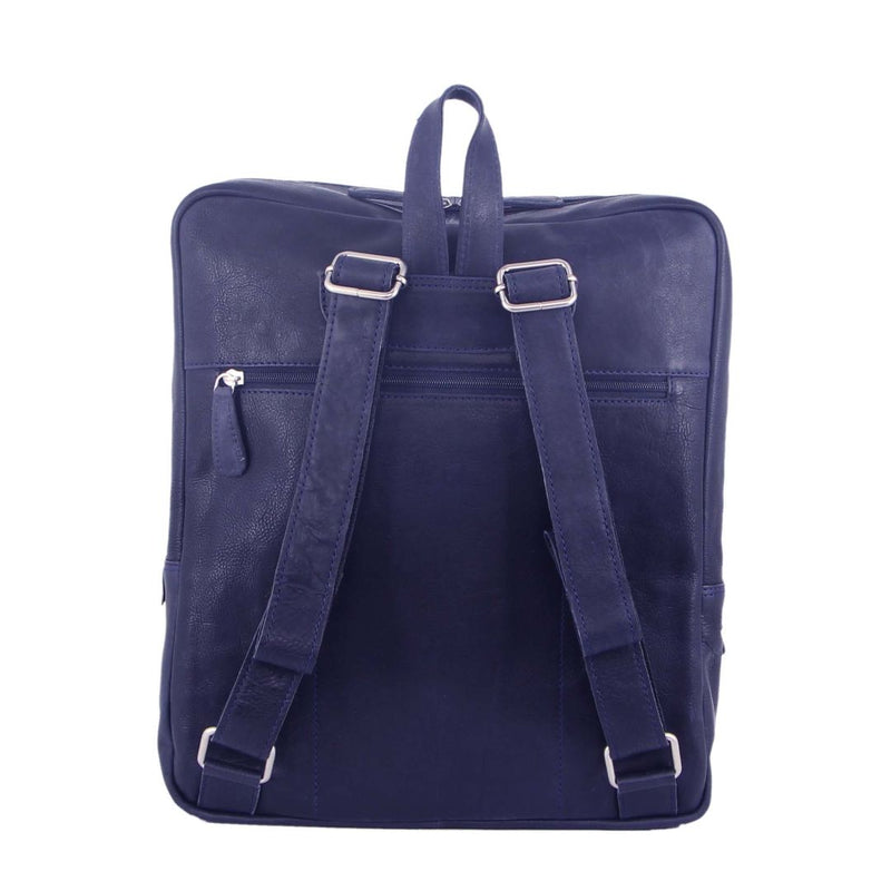 Pierre Cardin Rustic Leather Backpack in Midnight (PC2799)
