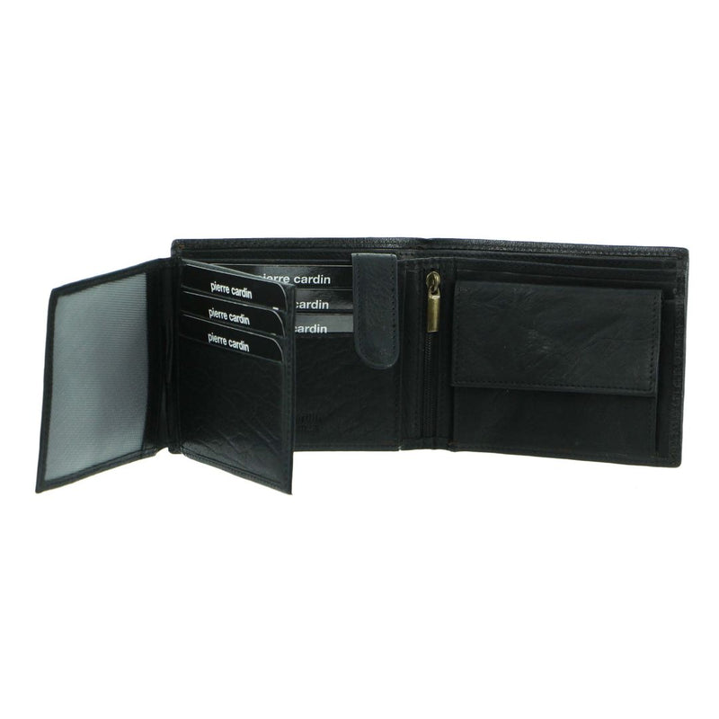 Pierre Cardin Rustic Leather Tri-Fold Mens Wallet (PC2816)