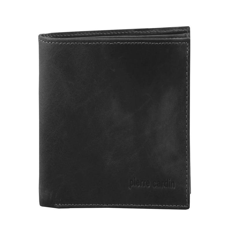 Pierre Cardin Rustic Leather Tri-Fold Mens Wallet (PC2817)