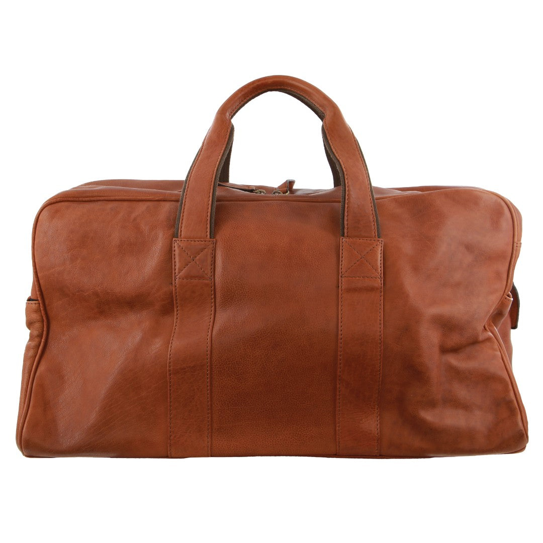 Pierre Cardin Rustic Leather Business/Overnight Bag