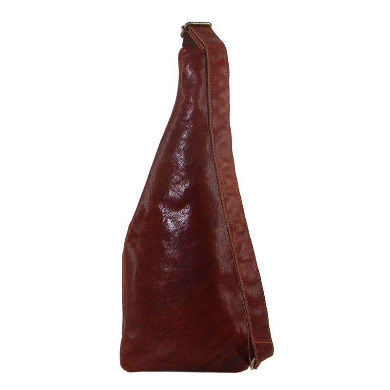 Pierre Cardin Rustic Leather Sling Bag