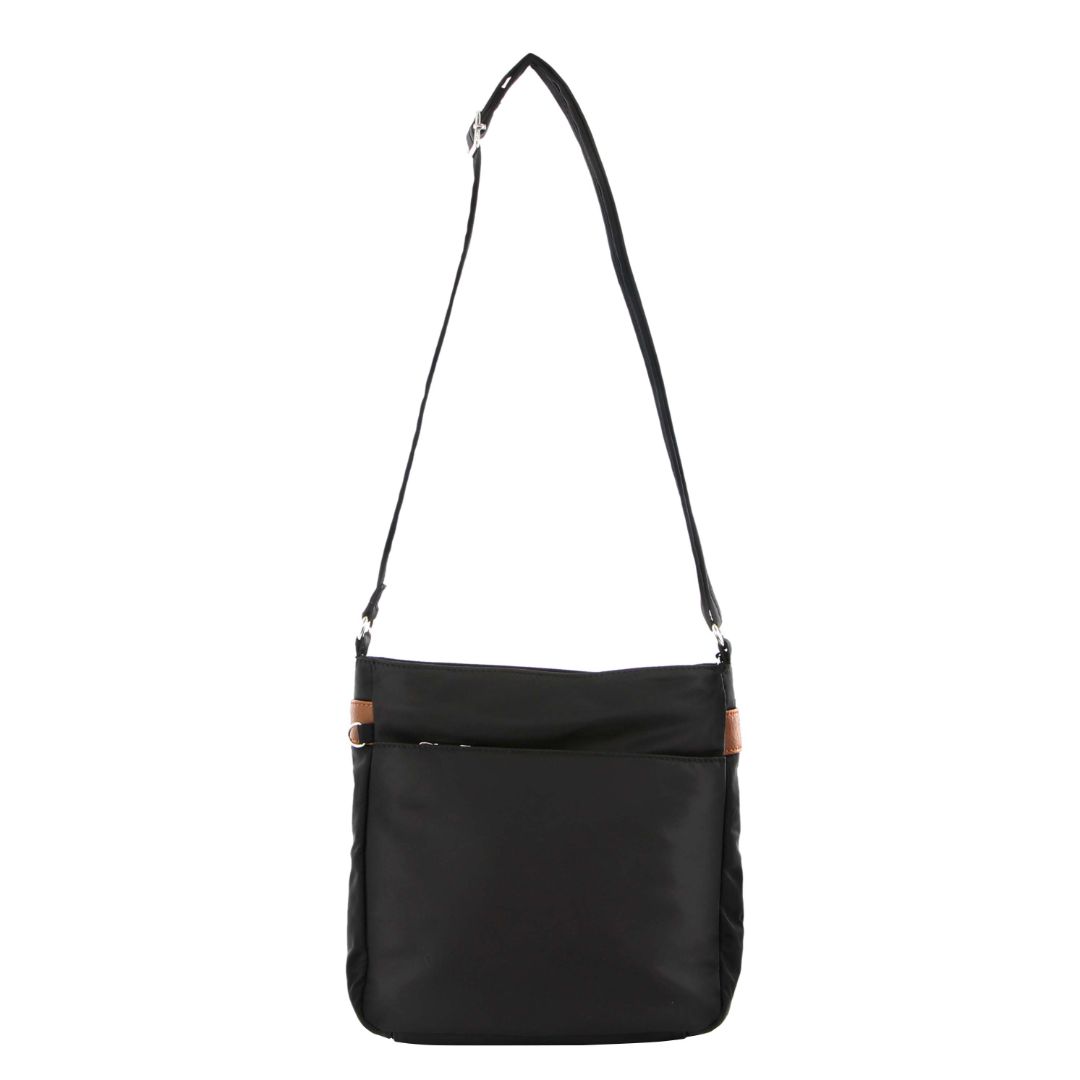 Pierre Cardin Nylon Anti-Theft Cross Body Bag