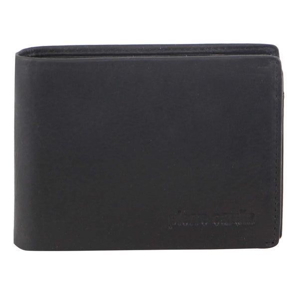 Pierre Cardin Rustic Leather Mens Bi-Fold Wallet