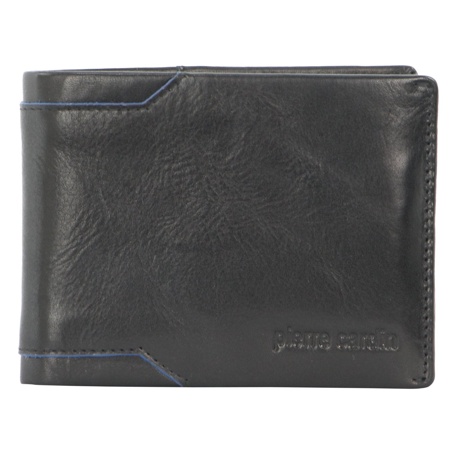 Pierre Cardin Leather Men's Bi-Fold Wallet in Black