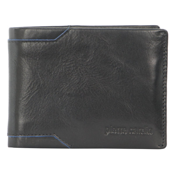 Pierre Cardin Leather Men's Bi-Fold Wallet in Black (PC 3389)