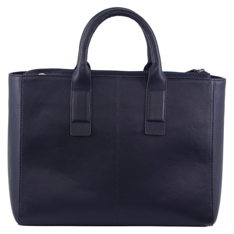 Pierre Cardin Italian Leather Ladies Double Handle Tote Bag