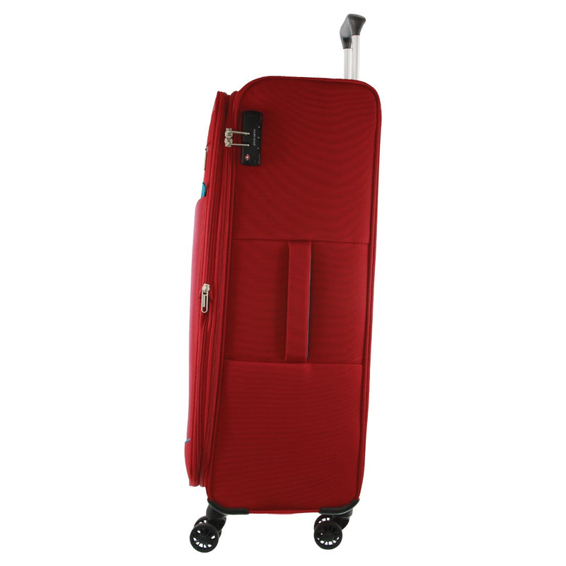 Pierre cardin luggage discount 5-piece set red