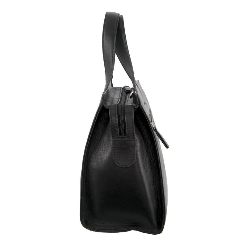 Pierre Cardin Ladies Leather Stitch-design Tote Bag