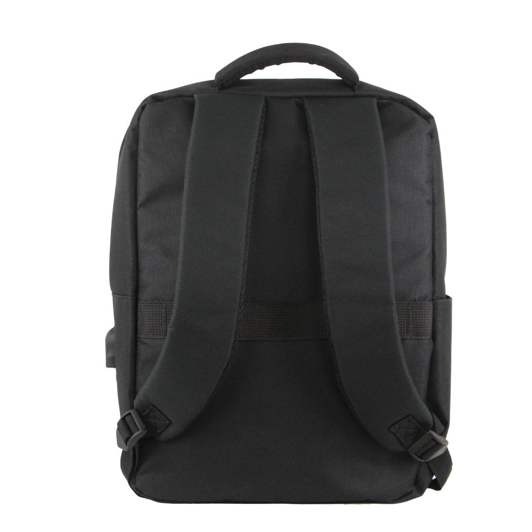 Pierre Cardin Nylon Travel & Business Backpack with Built-in USB Port