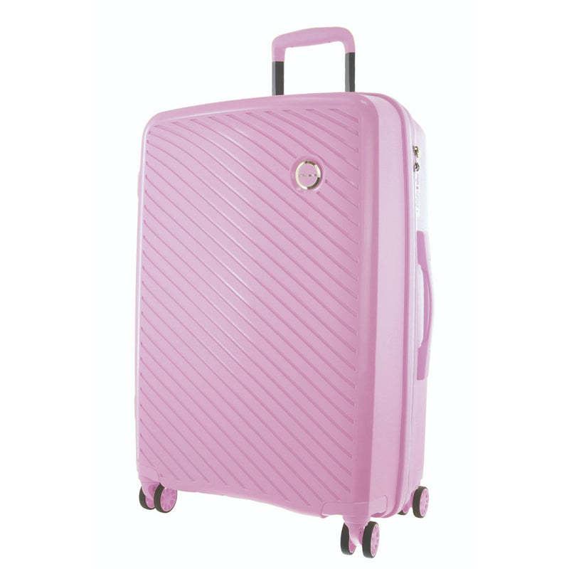 Pierre Cardin 75cm Large Hard-Shell Suitcase in Pink (PC 3642L)