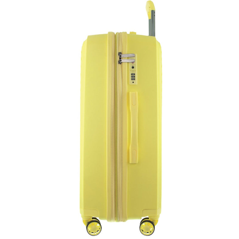 Pierre Cardin 65cm Medium Hard-Shell Suitcase in Yellow (PC 3642M)