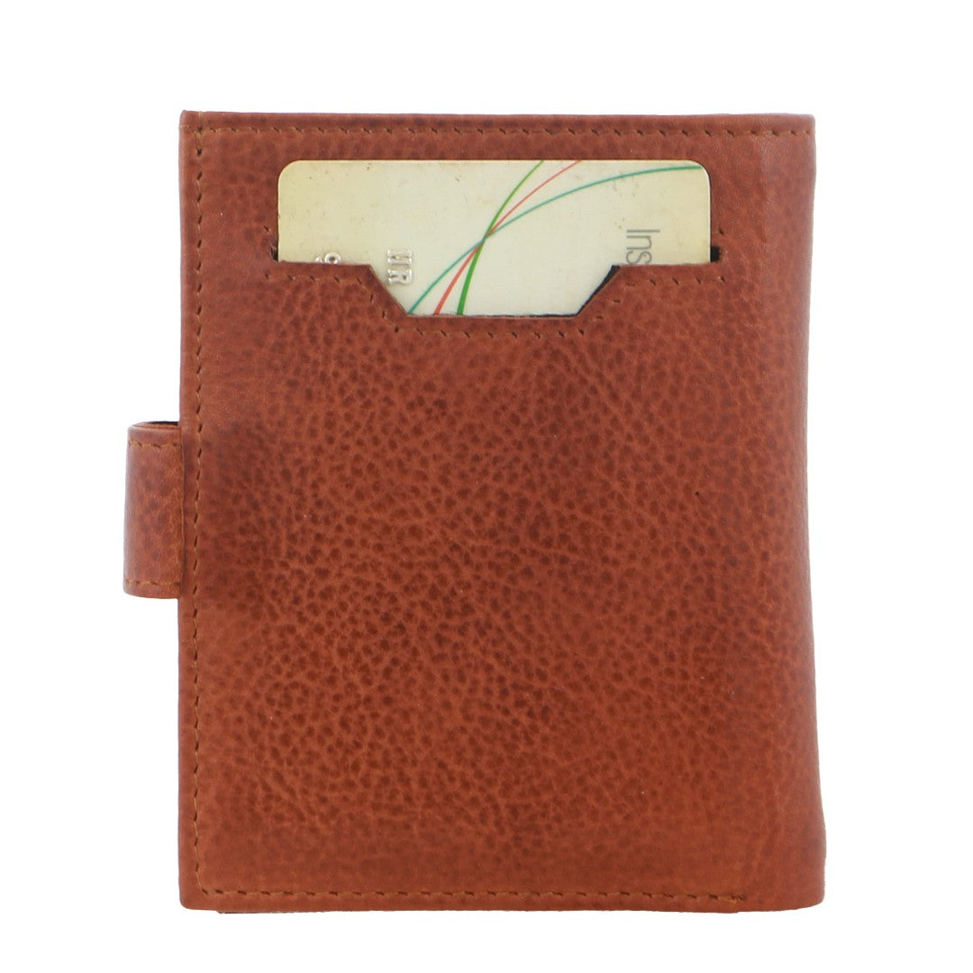 Pierre Cardin Leather Smart Slide Card Holder Tab Wallet