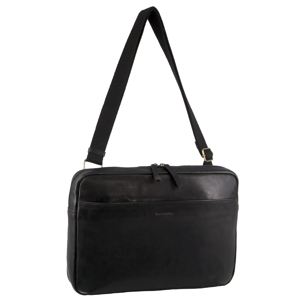 Pierre Cardin Men's Italian Leather Business Computer Bag