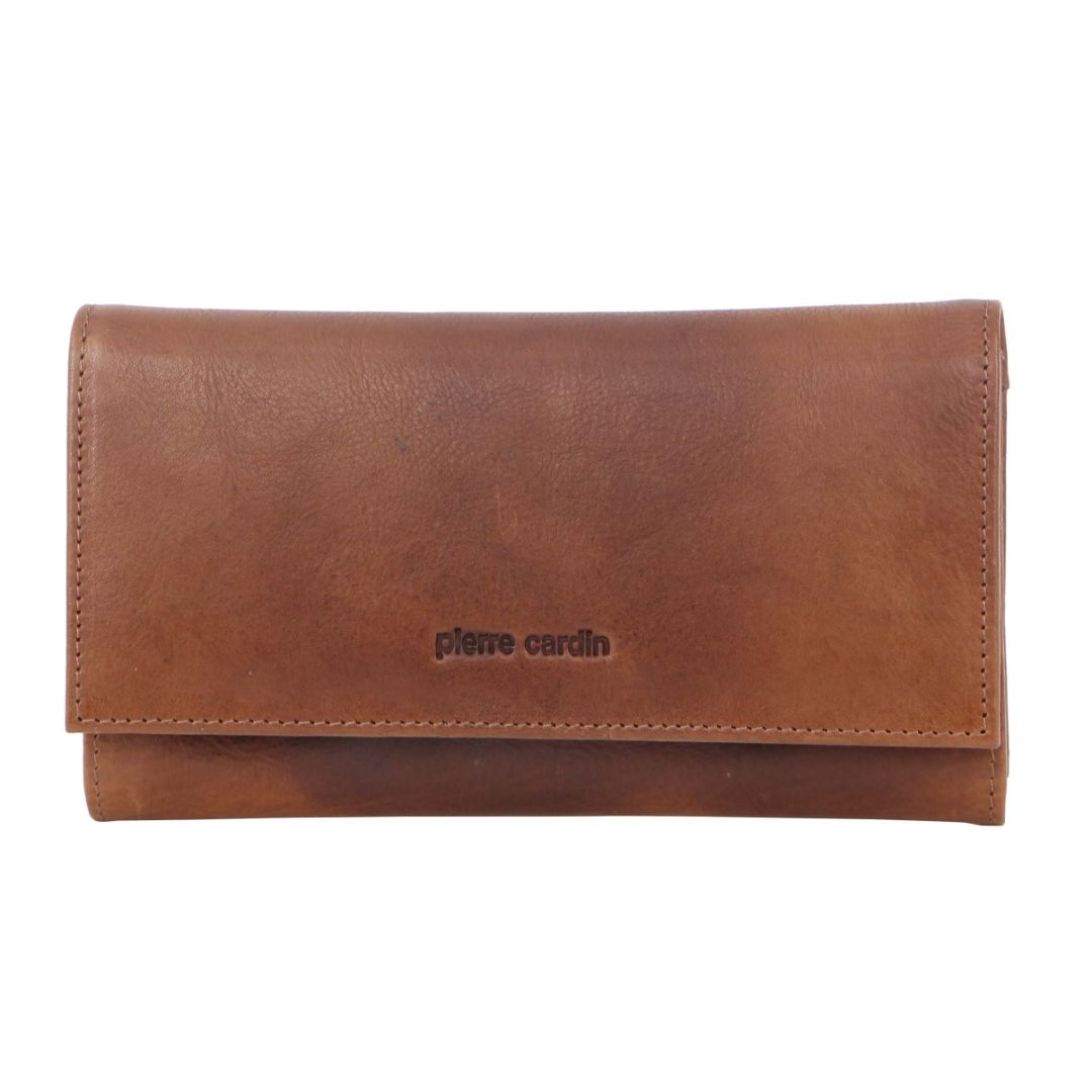 Pierre Cardin Rustic Leather Ladies Wallet