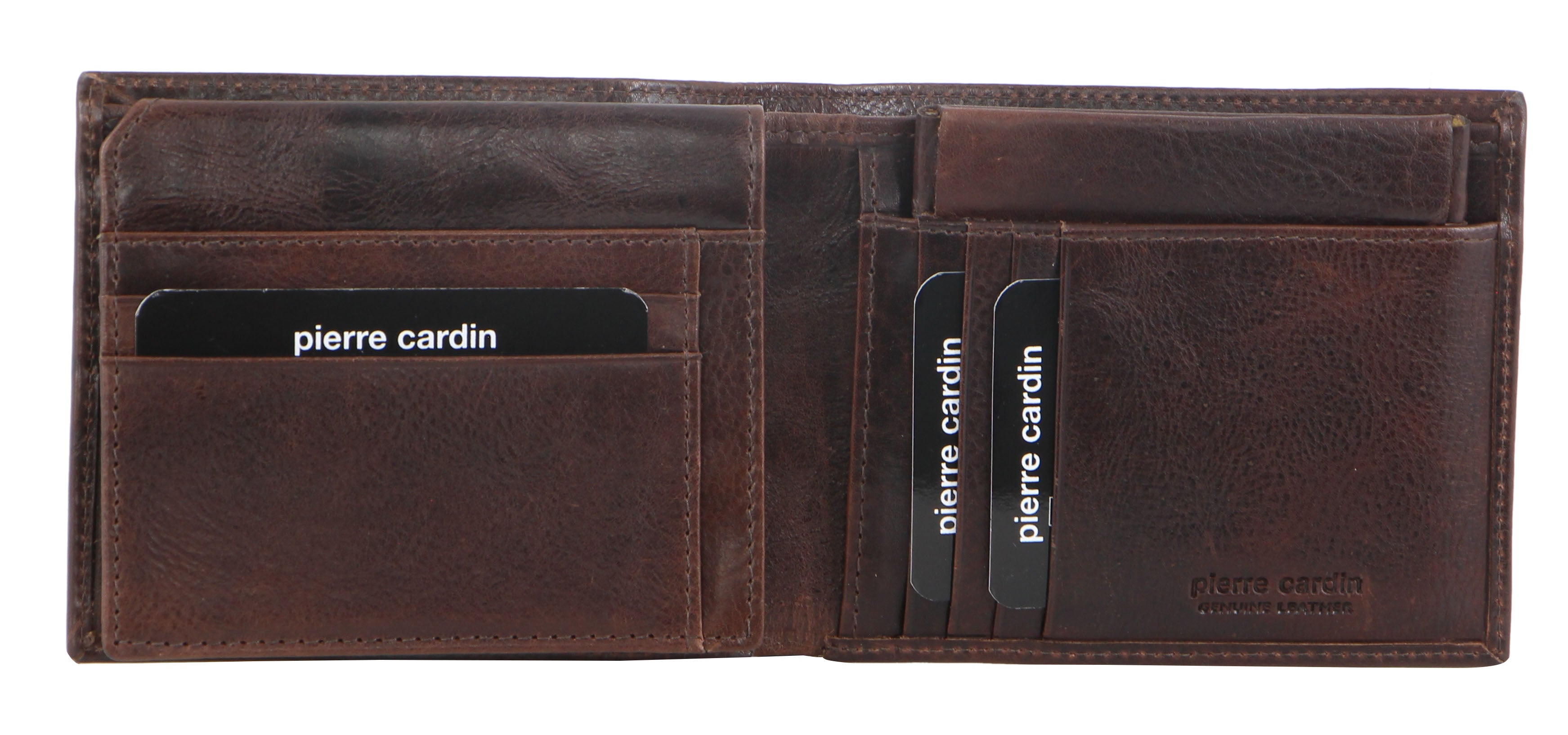 Pierre Cardin Italian Leather Men's Wallet/Card Holder in Black