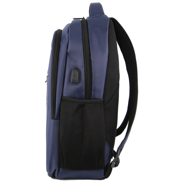 Pierre Cardin Travel & Business Backpack with Built-in USB Port in Navy (PC 3627)